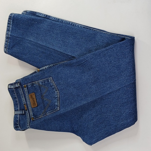 Wrangler Other - Wrangler George Strait Cowboy Cut Blue Jeans Size 37x34 31MGSHD